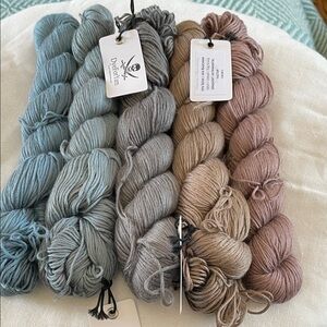DyeForYarn Hand-Dyed Gradient Yarn Set